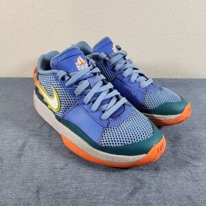 Nike Ja Morant 1 SE Backyard BBQ Basketball Shoe FN4398-400 GS Size 4.5 Y EUC